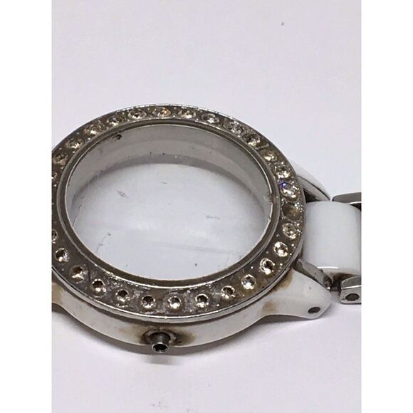 Authentic Fossil Watch Band Bracelet Links Case Use For Parts Used 15mm V780 - Picture 5 of 9